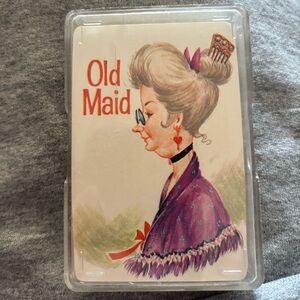 Old Maid Vintage by Whitman Dull Deck of Cards